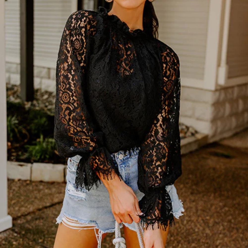 1X Impressions Lace Top